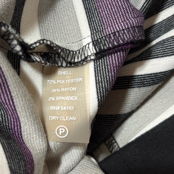 Calvin Klein Striped‎ Tricot Dress - Picture 10 of 10